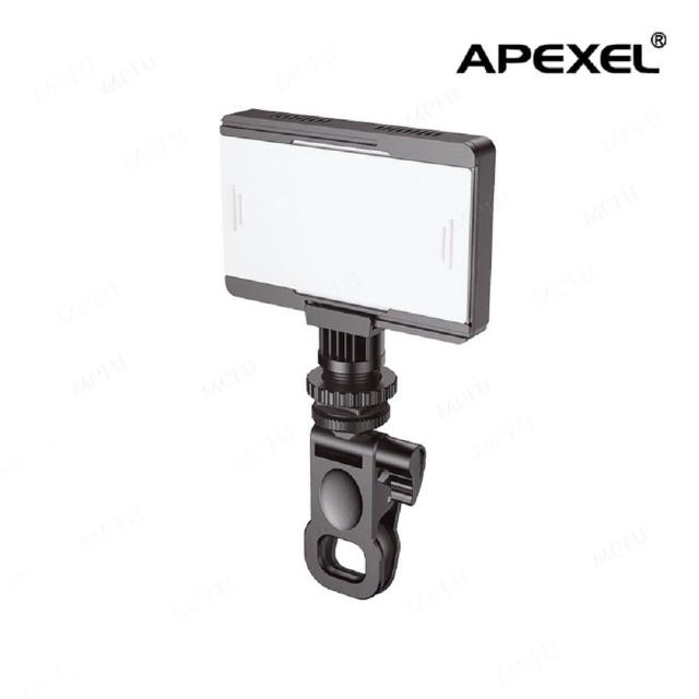 【APEXEL】夾式柔光補光燈 LED補光燈 手機補光燈(APL-FL22)
