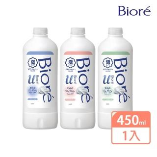 【Biore 蜜妮】高彈潤沐浴慕絲 補充瓶450ml(共3款可選)