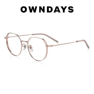 【OWNDAYS】+NICHE系列 文青金屬款光學眼鏡(NC3027C-3A C4)