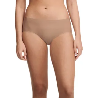 【Chantelle 仙黛爾】Soft Stretch.涼感透氣四角無痕內褲 太妃拿鐵.26440_02T(超強彈力包覆)