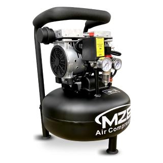 【MZB】15L 550W直立式無油空壓機 靜音低噪音(黑色低調質感/無油靜音/氣動工具/充氣/輕裝潢/模型吹塵)