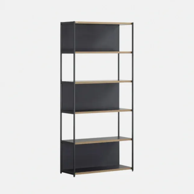 【DESKER】BOOKCASE 韓國設計監製 800型 五層書櫃 開放型 80*32*174cm(書櫃/收納櫃/置物櫃/專人組裝)