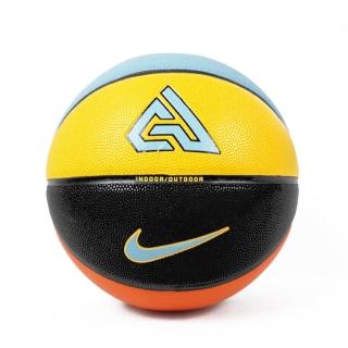 【NIKE 耐吉】All Court 2.0 8p Ga 籃球 7號球 字母哥 室內外 耐磨 黃黑橘(DN3634-824)