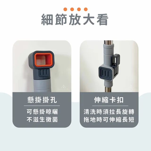 【享澄家居】灰常乾淨旋轉拖把[sc4547](拖把/旋轉拖把/懶人拖把)