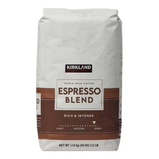【美式賣場】Kirkland Signature 科克蘭 義式深焙咖啡豆(1130g)