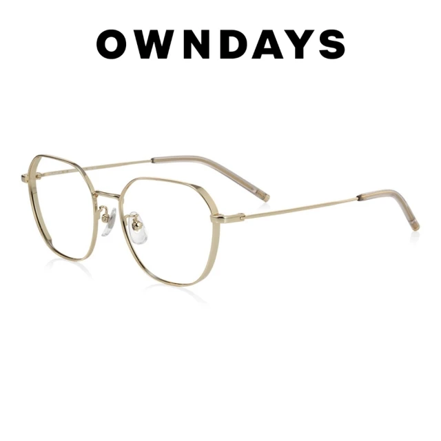 OWNDAYS +NICHE系列 文青金屬款光學眼鏡(NC3026C-3A C2)