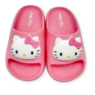 【SANRIO 三麗鷗】HELLOKITTY拖鞋(幼稚園拖鞋 中大童 凱蒂貓 童鞋)