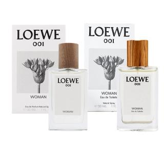 【LOEWE 羅威】001 WOMAN 女性淡香精/淡香水 30ml(多款任選 國際航空版)