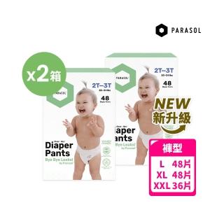 【PARASOL 總代理】新科技水凝果凍褲-升級版 褲型 L-XXL 2箱組(2包/箱)