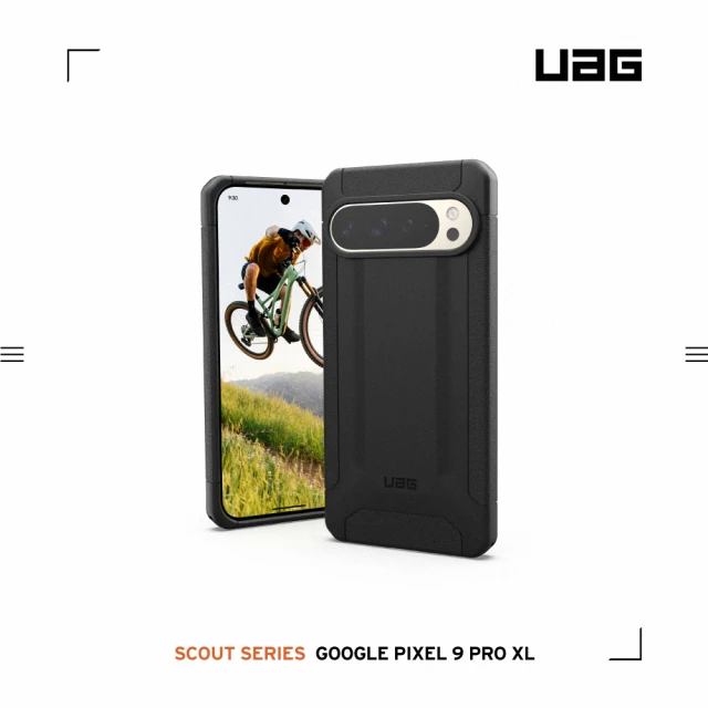 UAG Google Pixel 9 Pro XL 耐衝擊保護殼-黑(吊繩殼 支援無線充電)