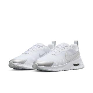 【NIKE 耐吉】慢跑鞋 女鞋 運動鞋 氣墊 緩震 W AIR MAX NUAXIS 銀白 HF1233-101