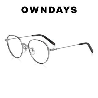 【OWNDAYS】John Dillinger系列 波士頓款金屬框光學眼鏡(JD1043B-3A C1)