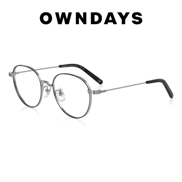 【OWNDAYS】John Dillinger系列 波士頓款金屬框光學眼鏡(JD1043B-3A C1)