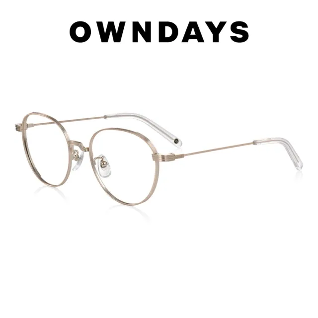 【OWNDAYS】John Dillinger系列 波士頓款金屬框光學眼鏡(JD1043B-3A C4)
