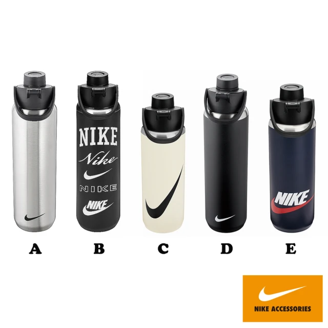 【NIKE 耐吉】水壺 大口徑保冷瓶 登山 運動 單車 RECHARGE 大口徑保冷瓶 24OZ 多款任選