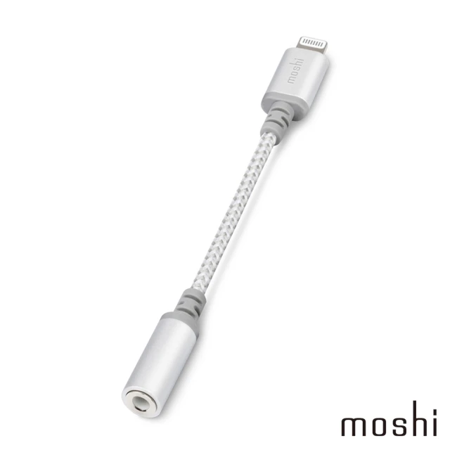 moshi Integra 3.5mm 耳機轉接器(iPhone Lightning 轉接耳機)