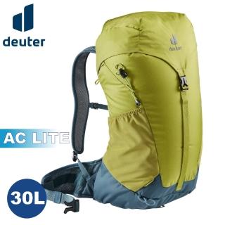 【deuter】AC LITE 30L 網架直立式透氣背包《果綠》3421021/輕量後背包/登山包(悠遊山水+)