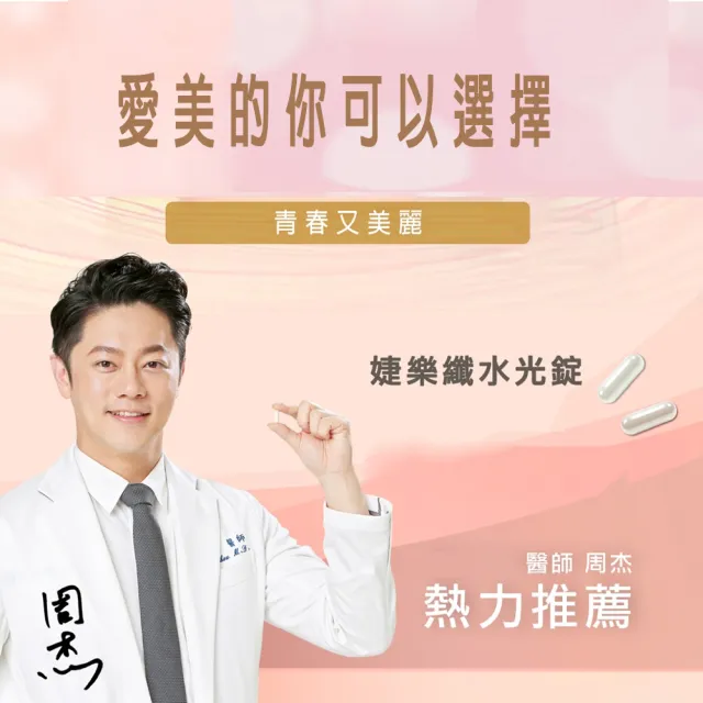 【JEROSSE 婕樂纖】水光錠X1盒/60顆(醫師推薦)