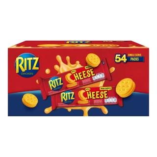 【美式賣場】RITZ 麗滋 起司三明治餅乾隨手包分享組(54包入)