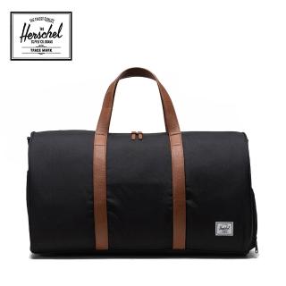 【Herschel】官方直營 手提包 旅行包 健身包 側背包 行李袋 球鞋收納 42.5L Novel 黑(11396-00001-OS)