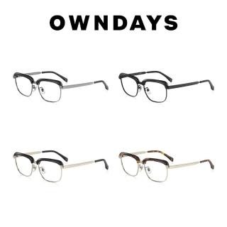 【OWNDAYS】Based 成熟雅痞風格鈦金屬鏡框(BA1037C-3A)
