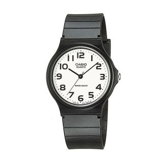 【CASIO 卡西歐】MQ-24-7B2 超薄靜音 學院風指標錶(學生考試必備 錶徑約3.5公分)