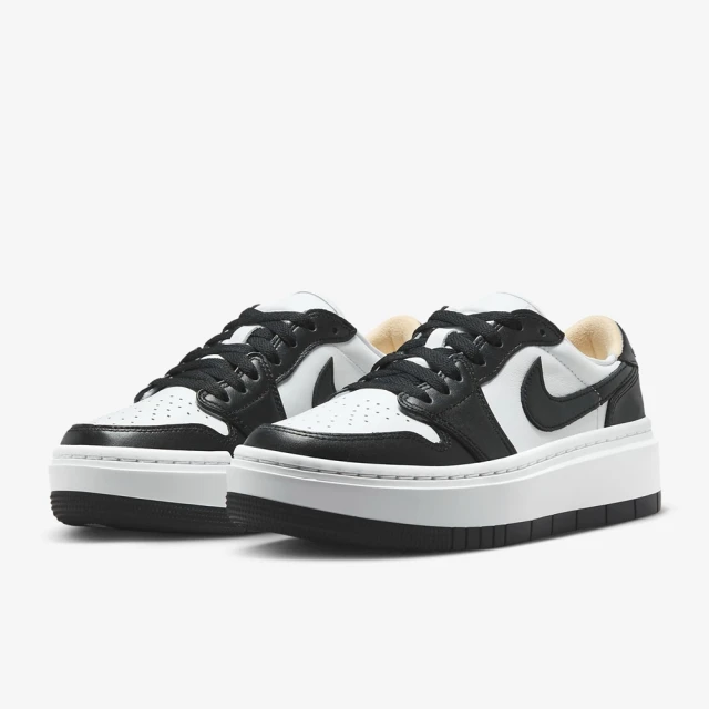 NIKE 耐吉 運動鞋 休閒鞋 女鞋 男 WMNS AIR JORDAN 1 ELEVATE LOW 黑白 熊貓 厚底 增高(DH7004109)