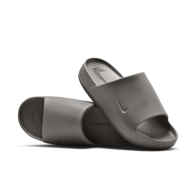 NIKE 耐吉 拖鞋 涼鞋 防水 運動 休閒 男鞋 女鞋 NIKE CALM SLIDE 灰色 厚底 Q彈 踩屎感(FD4116002)