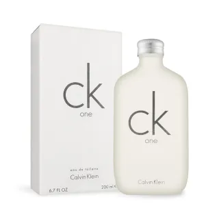 【Calvin Klein】CK ONE中性淡香水(200ml-國際航空版)