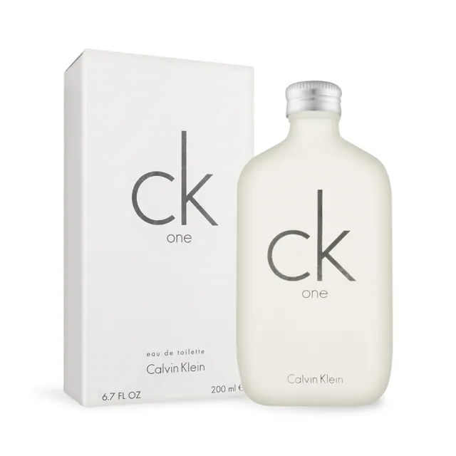 【CALVIN KLEIN】CK ONE中性淡香水(200ml)