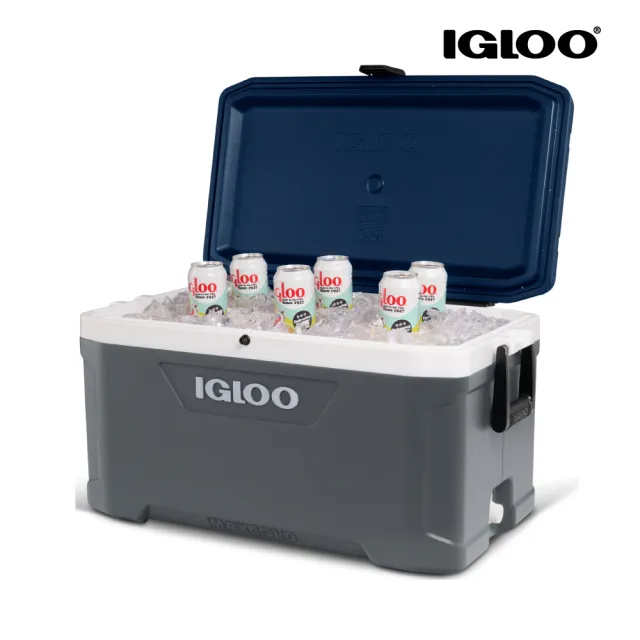 【IGLOO】MAXCOLD 系列五日鮮 70QT 冰桶 49972(保鮮保冷、露營、戶外、保冰、冰桶)