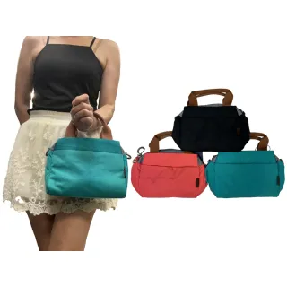 【POLO】手提包小容量(三主袋+外袋共五層防水包 尼龍布附長背帶)