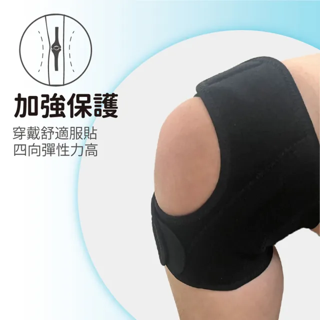 【Orange Plus 悅康品家】健身雙杖+鍺石護膝 加強型 雙入套組(手杖 健身杖 拐杖 瑜珈 健走 登山杖)