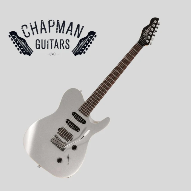 Chapman ML3 Pro X 亮光金屬銀 琴架豪華組(超厚琴袋、調音器、高級導線、素色背帶、重力自鎖架)