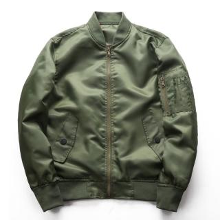 【巴黎精品】現貨+預購 軍裝外套復古工裝古著(MA1立領飛行員防風男夾克3色a1hg12)