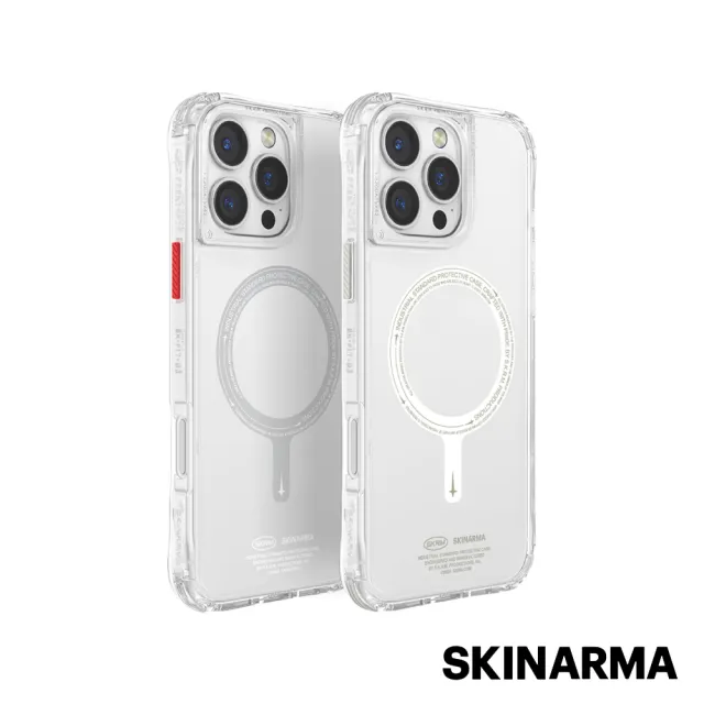 【Skinarma】iPhone 16 Pro 6.3吋 Saido 低調風格磁吸防摔手機殼 附扣具