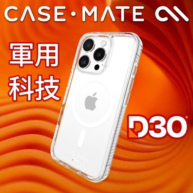 【CASE-MATE】iPhone 16 Pro Tough D3O 極強悍 MagSafe 防摔手機殼 - 透明