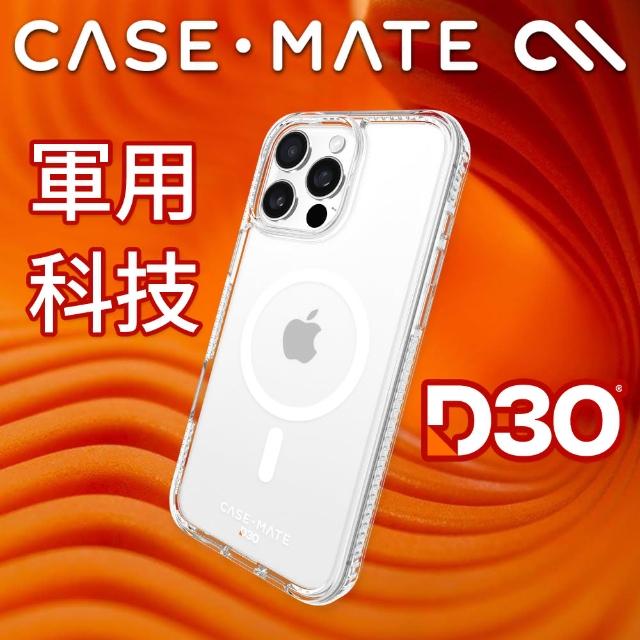 【CASE-MATE】iPhone 16 Pro Max Tough D3O 極強悍 MagSafe 防摔手機殼 - 透明