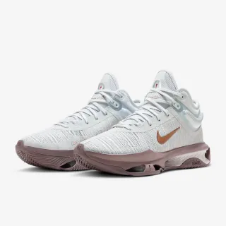 【NIKE 耐吉】運動鞋 籃球鞋 男鞋 NIKE AIR ZOOM G.T. JUMP 2 EP 灰白 粉 氣墊 回彈 輕盈 實戰(DJ9432004)