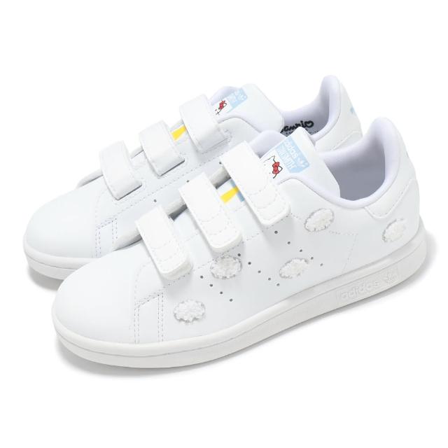 【adidas 愛迪達】x Hello Kitty Stan Smith CF C 童鞋 中童 白 史密斯 聯名 愛迪達(IF7023)