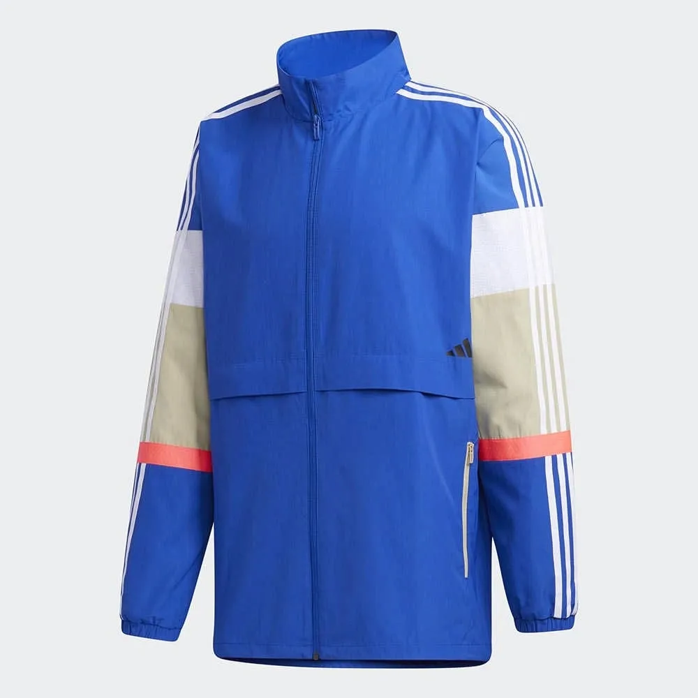 【adidas 愛迪達】運動服 立領外套 男外套 長袖 UB JKT CB(GL0401)