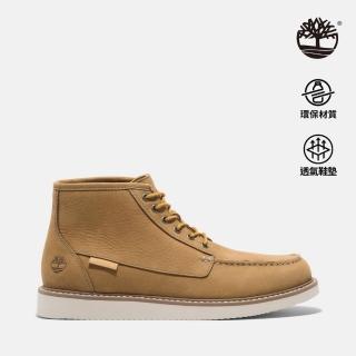 【Timberland 官方旗艦】男款小麥色中筒休閒靴(A6AZE754)