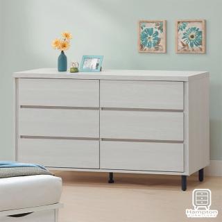 【Hampton 漢汀堡】芙伊六鬥櫃(鬥櫃/櫥櫃/收納櫃/置物櫃/六鬥櫃)