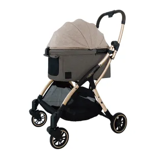 【MELLOW】Toffee 輕便型寵物推車(一鍵秒收寵物車)