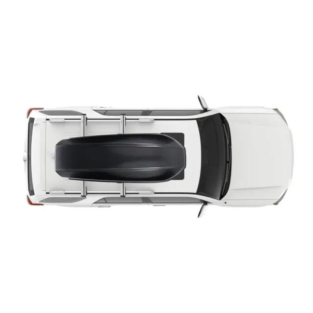 【YAKIMA】SkyBox 18S Carbonite 車頂箱 510公升(天空行李箱黑色/碳纖質感)