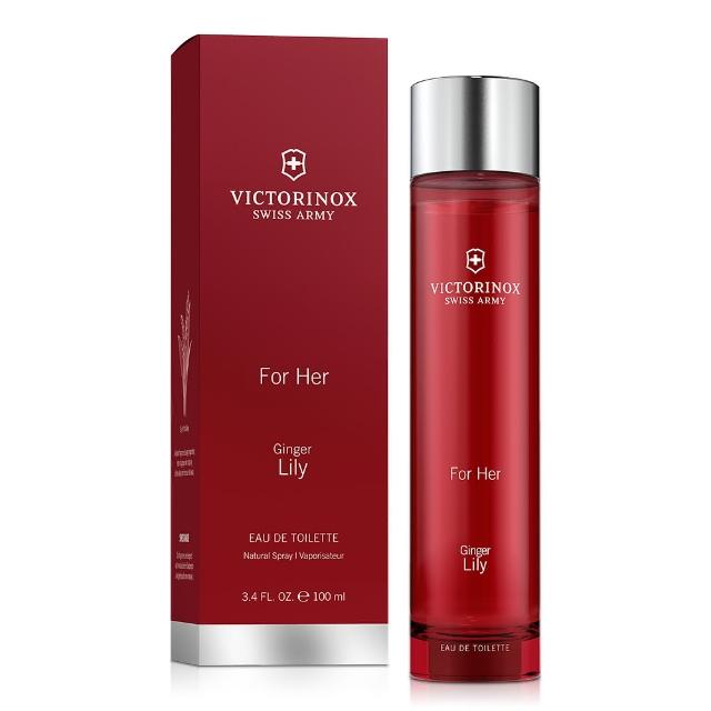 【VICTORINOX 瑞士維氏】Swiss Army 香薑百合女性淡香水100ml(專櫃公司貨)