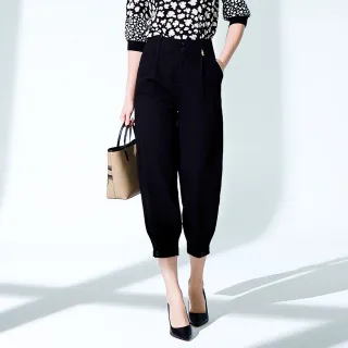 【KERAIA 克萊亞】完美比例高腰繭型西裝褲