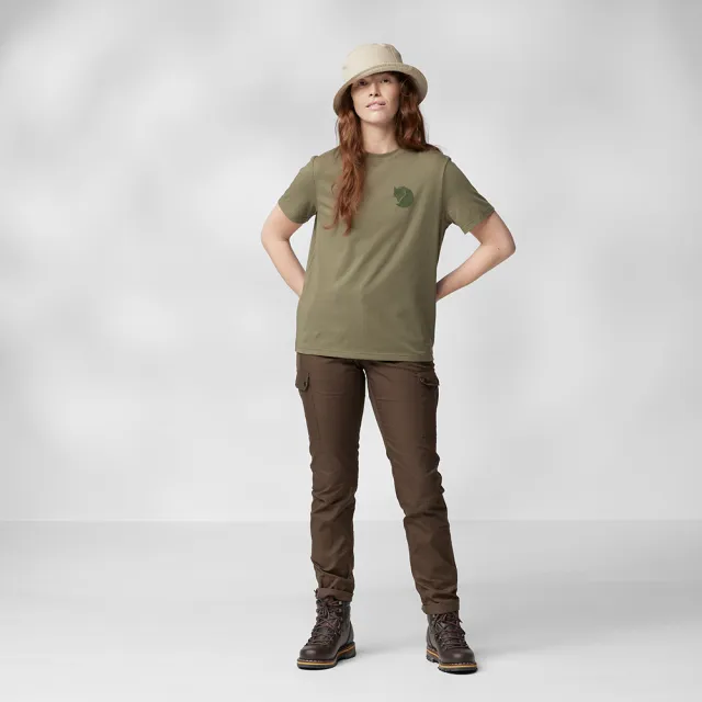 【Fjallraven】Fox Boxy Logo T-shirt 有機棉T恤 女(FR87153 5色)
