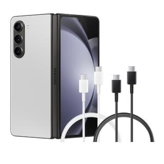【Samsung 三星】三星製造 Type C to Type C 快充充電線 支援Z Fold6 Flip6(袋裝)