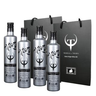 【豆油伯】T&T特級初榨橄欖油500ml-2入禮盒組(共2組)